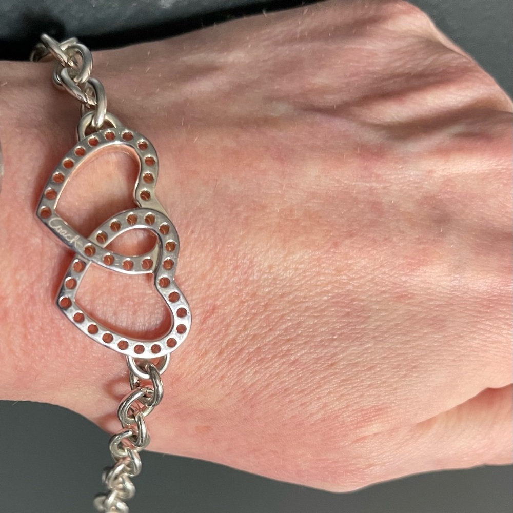 Coach Silver Heart Bracelet - Picture 4 of 5